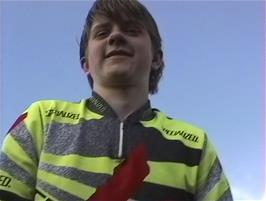Gavin explains why he was late for the ride this morning